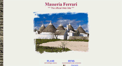 Desktop Screenshot of masseriaferrari.it